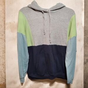 American Eagle Color Block Hoodie size L